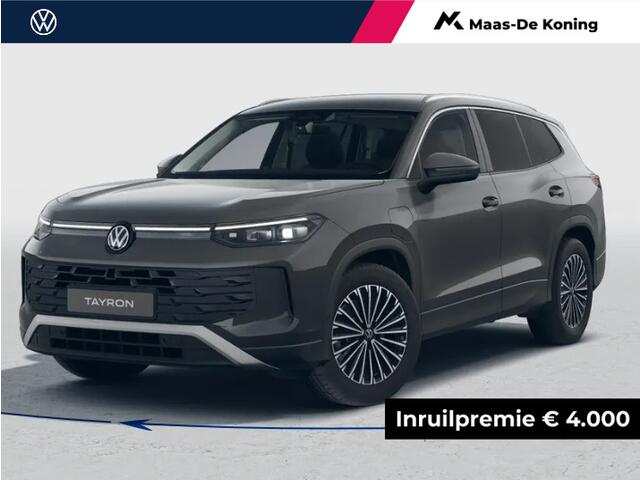 Volkswagen Tayron Life Edition 1.5 eHybrid 204 pk 6 versn. DSG · Comfort Pakket · Trekhaak inklapbaar, met elektrische ontgrendeling, incl. aanhangermanoeuvreerhulp Trailer Assist ·