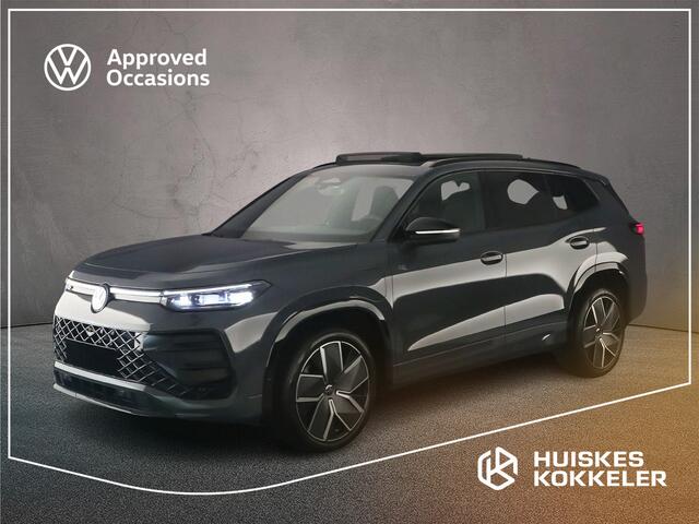 Volkswagen Tayron R-Line Edition 1.5 TSI eHybrid 272pk DSG Automaat Trekhaak, Panoramadak, Black style, Adaptive cruise control, 360 camera, Navigatie, Elektrische achterklep