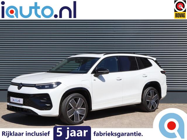 Volkswagen Tayron 1.5 eHybrid 272PK R-Line Black Style IQ.Light/Pano/Keyless/Camera/DCC/ACC/ Dodehoek/20"/Trekhaak wegkl.