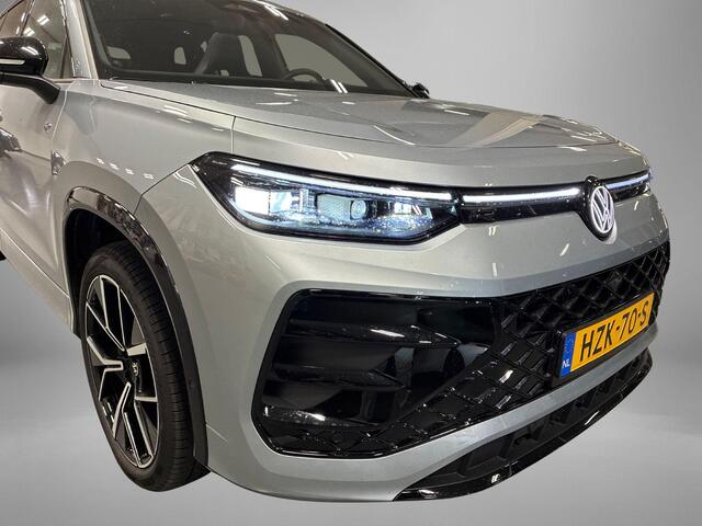 Volkswagen Tayron 1.5 204pk DSG eHybrid R-Line Edition · Panoramadak · 360 Camera · Inklap. Trekhaak · Matrix LED · Dodehoeksensor · Keyless · Garantie t/m 04-08-2029 of 100.000km