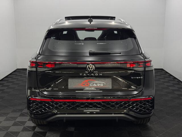 Volkswagen Tayron 1.5 eHybrid R-Line Edition PHEV 272pk Pano, Half leder, Camera, Navi, Elektrische achterklep, Sfeerverlichting, Cruise control adaptief, 2 jaar garantie