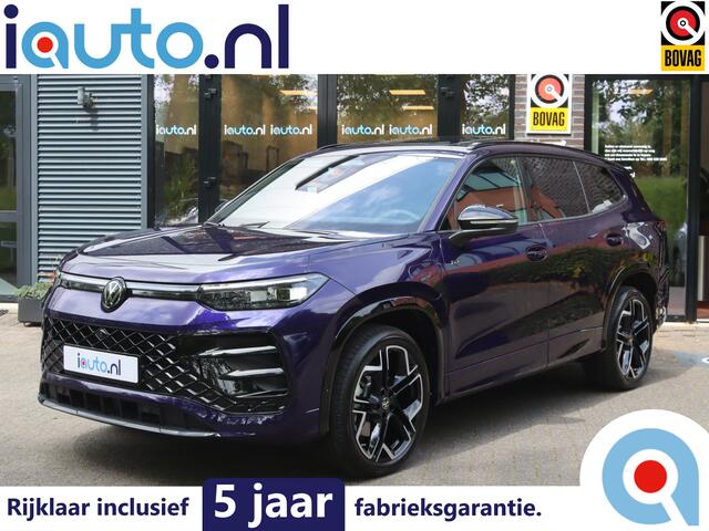 Volkswagen Tayron 1.5 eHybrid 272PK R-Line Black Style Leder/IQ.Light HD/Pano/HK/Keyless/360/Head up/DCC/ACC/Dodehoek/Trekhaak wegkl.