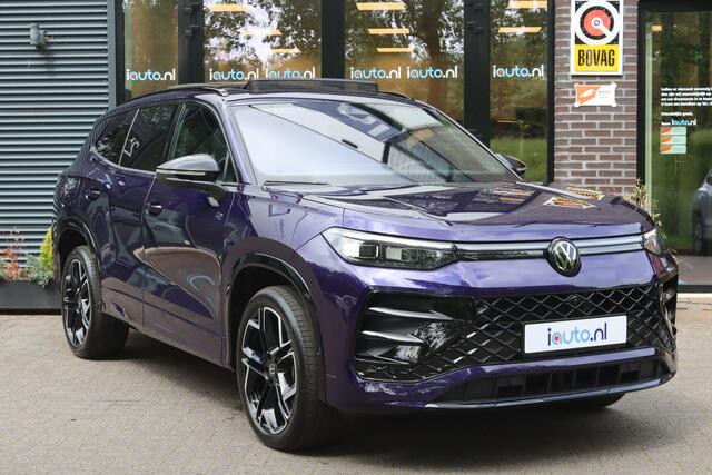 Volkswagen Tayron 1.5 eHybrid 272PK R-Line Black Style Leder/IQ.Light HD/Pano/HK/Keyless/360/Head up/DCC/ACC/Dodehoek/Trekhaak wegkl.