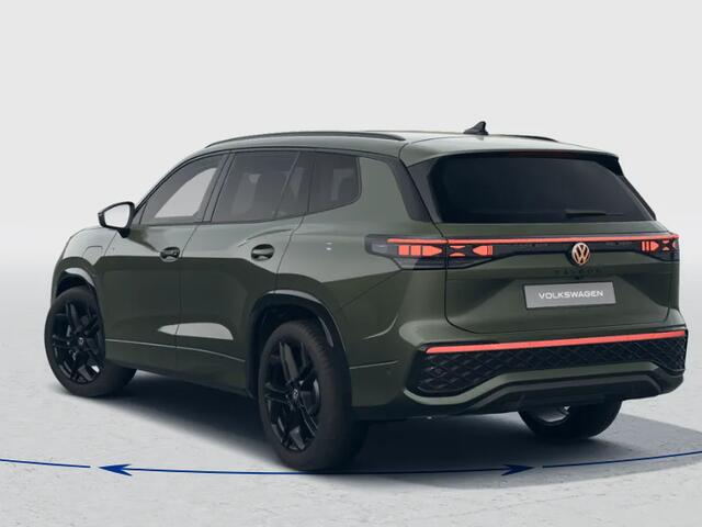 Volkswagen Tayron R-Line Edition 1.5 eHybrid 272 PK 6 versn. DSG · Black Style Pakket · Panoramaschuif-kanteldak · Travel Pakket · Trekhaak inklapbaar, met elektrische ontgrendeling, incl. aanhangermanoeuvreerhulp Trailer Assist ·