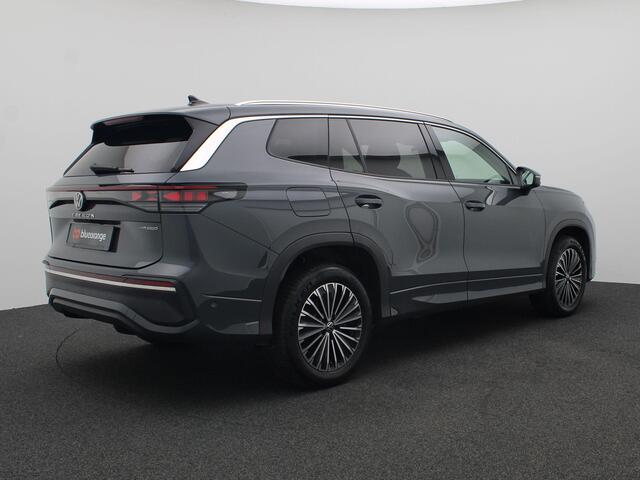 Volkswagen Tayron 1.5 eHybrid Elegance 272PK DSG SOH 100%, Trekhaak, 360gr. Camera, 18" LM Velgen, Keyless, Elektr. Achterklep, Side Assist, Ergo Comfort stoel, Stoel-Stuurverwarming