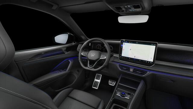 Volkswagen Tayron 1.5 eHybrid R-Line Edition 204PK DSG Panoramadak, Trekhaak, Black Style, Leder, Memorystoel, 20" LM velgen, Harman Kardon, Elektr. Achterklep