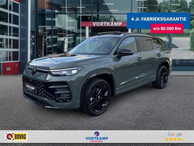 Volkswagen Tayron 1.5 TSI eHYBRID R-LINE PANO-DAK/TREKHAAK/LEDER/360CAM/E-KLEP/ACC/H+K/HUD