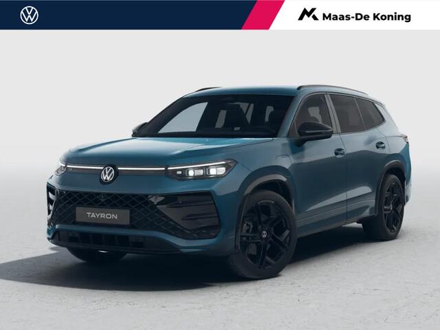 Volkswagen Tayron R-Line Edition 1.5 eHybrid 204 PK 6 versn. DSG · Black Style Pakket · Panoramaschuif-kanteldak · Trekhaak inklapbaar, met elektrische ontgrendeling, incl. aanhangermanoeuvreerhulp Trailer Assist ·