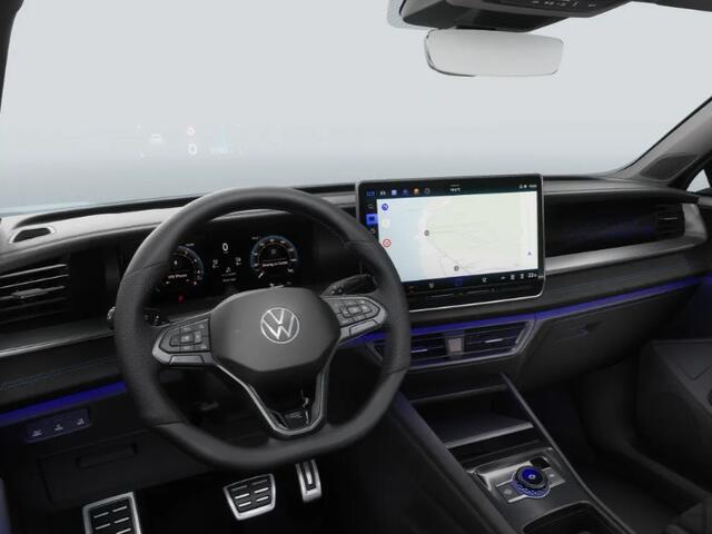Volkswagen Tayron R-Line Edition 1.5 eHybrid 204 PK 6 versn. DSG · Black Style Pakket · Panoramaschuif-kanteldak · Trekhaak inklapbaar, met elektrische ontgrendeling, incl. aanhangermanoeuvreerhulp Trailer Assist ·