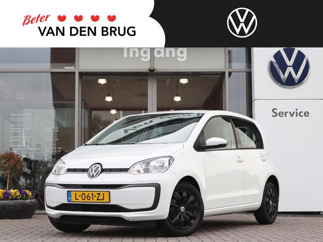 Volkswagen UP! 1.0 65 pk | Airco | Bluetooth | DAB | Elektrische Ramen | 1ST Eigenaar | Fabrieksgarantie tot 30-08-2025 of 100.000km |