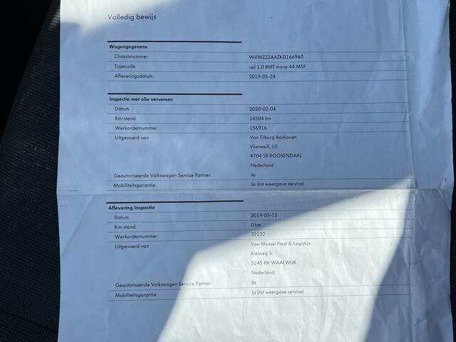 Volkswagen UP! 1.0 BMT move up! / Elek. Spiegels / Airco / DAB / Centr. Deurvergrendeling / NAP /