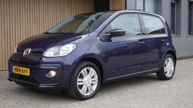 Volkswagen UP! 1.0 60pk Automaat High up! 5Drs Pano.Dak 15inch LM Clima Cruise Control PDC 70202km! *Complete Up*