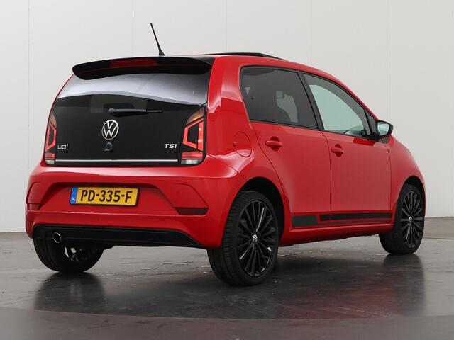 Volkswagen UP! 1.0 TSI BMT high up! | Panoramadak | Camera | Apple CarPlay/Android Auto | Cruise Control | Climate Control | Black Pack |