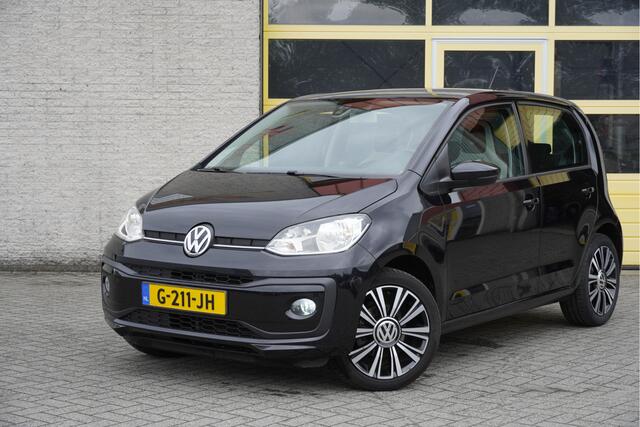 Volkswagen UP! 1.0 BMT 5drs High Up! BJ2019 Lmv 16" | Led | Pdc | Trekhaak | Airco | Cruise control | Getint glas
