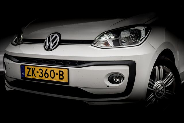 Volkswagen UP! 1.0 BMT high up! RIJKLAAR INCL : GARANTIE, | Panorama schuif-/kanteldak | Cr Control | 15 INCH LMV | STOEL VERW |