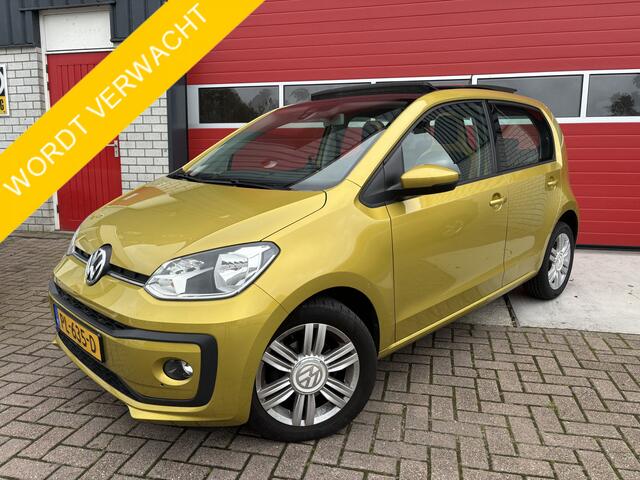 Volkswagen UP! 1.0 BMT high up! 1STE EIG / PANORAMADAK / STOELVERW / PDC / DAB+ / CLIMA / ELEK RAMEN / NL-AUTO