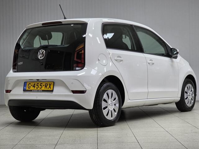 Volkswagen UP! 1.0 BMT move up!/ 5-Drs/ Camera/ PDC/ Cruise!/ Maps + More/ Airco/ C.V. Afstand/ Elek. ramen/ Isofix/ Bluetooth/ Armsteun/ Multi. LEDER. Stuur/ LED Dagrijverl.