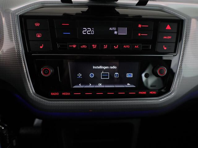 Volkswagen UP! e-Up! e-up! Style 83 pk | Navigatie via App | Autom. airco | Parkeersensoren achter | Achteruitrijcamera | Cruise control | Stoelverwarming |