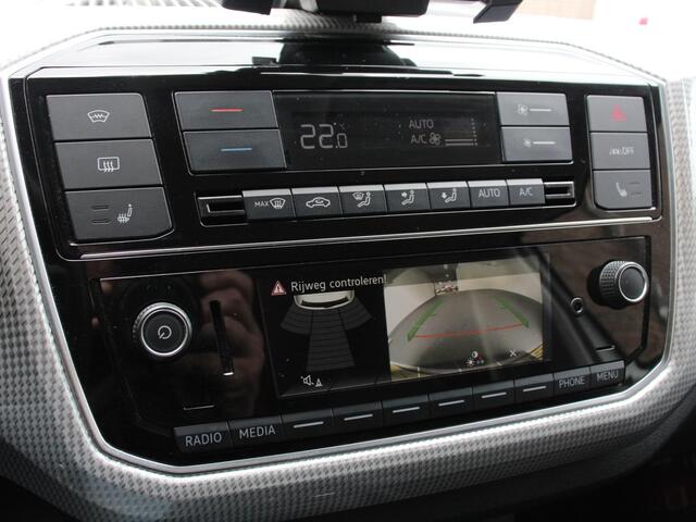 Volkswagen UP! e-Up! e-up! Style Climate control Stoelverwarming Cruise control Parkeersensor achter + camera Lichtmetalen velgen