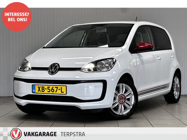 Volkswagen UP! 1.0 BMT up! beats/ TREKHAAK!/ 5-Drs/ Audio-Premium/ 15'' LMV/ Airco/ Maps+More/ Bluetooth/ LEDER. Stuur/ Half-Leder/ Extra getint glas/ Elek. pakket/ Isofix.