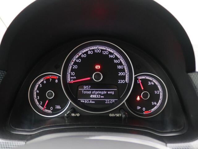 Volkswagen UP! 1.0 60PK Airco, Cruise Control, Achteruitrijcamera, Parkeersensoren achter, DAB+ Radio, Stoelverwarming