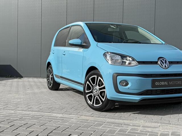 Volkswagen UP! 1.0 BMT High Up! 75PK - AUTOMAAT - 43.000 KM - CRUISE CONTROL - AIRCO - DAB - PARKEERSENSOREN - ELEKTRISCHE RAMEN - LM VELGEN