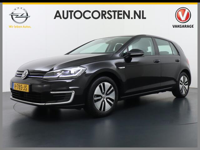 Volkswagen e-Golf AUT. Adaptive Cruise Apple Carplay Android Navi Climatronic Pdc Led Regen-Lichtsensor 36kWh Bluetooth Car-Net App-Connect E-DITION 1e Eigenaar