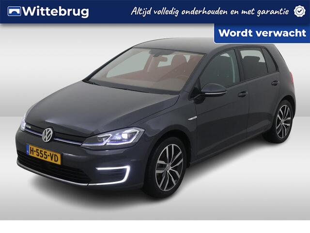 Volkswagen e-Golf E-DITION Navigatie / LED verlichting / Parkeersensoren / Clima / Verwarmbare voorruit