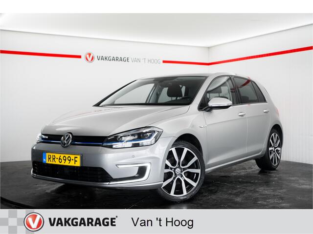 Volkswagen e-Golf e-Golf Warmtepomp apple carplay Climatcontrol Camera