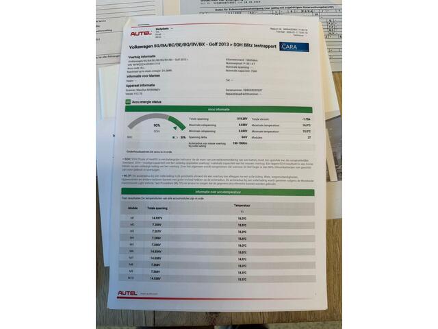 Volkswagen e-Golf e-Golf SOH 90% | ACHTERUITRIJ CAMERA | DIG. DASH| DODE HOEK| CARPLAY| STOELVERWARMING| ALL SEASON BANDEN | LEUKE COMPLETE AUTO| RIJKLAAR INCL. 12 MND BOVAG GARANTIE