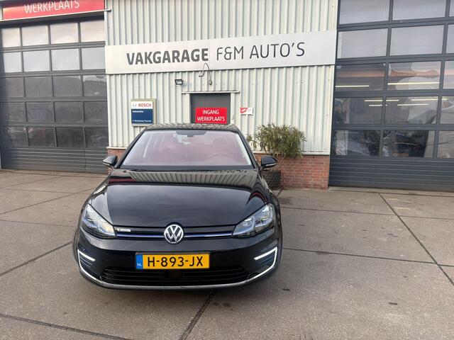 Volkswagen e-Golf E-DITION clima, stoelverwarming, camera