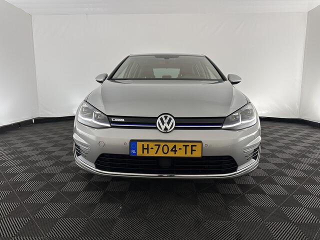 Volkswagen e-Golf E-DITION (INCL-BTW) *HEATPUMP | LEATHER | ADAPTIVE-CRUISE | FULL-LED | DYNAUDIO | DIGI-COCKPIT | NAVI-FULLMAP | CAMERA | KEYLESS | AMBIENT-LIGHT | DAB | ECC | CCS-FASTLOADER | PDC | 17''ALU*