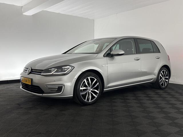 Volkswagen e-Golf E-DITION (INCL-BTW) *HEATPUMP | LEATHER | ADAPTIVE-CRUISE | FULL-LED | DYNAUDIO | DIGI-COCKPIT | NAVI-FULLMAP | CAMERA | KEYLESS | AMBIENT-LIGHT | DAB | ECC | CCS-FASTLOADER | PDC | 17''ALU*