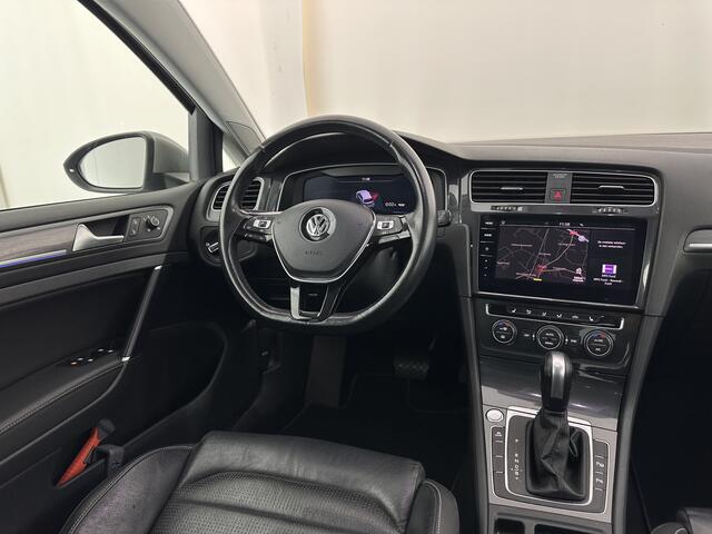 Volkswagen e-Golf E-DITION (INCL-BTW) *HEATPUMP | LEATHER | ADAPTIVE-CRUISE | FULL-LED | DYNAUDIO | DIGI-COCKPIT | NAVI-FULLMAP | CAMERA | KEYLESS | AMBIENT-LIGHT | DAB | ECC | CCS-FASTLOADER | PDC | 17''ALU*