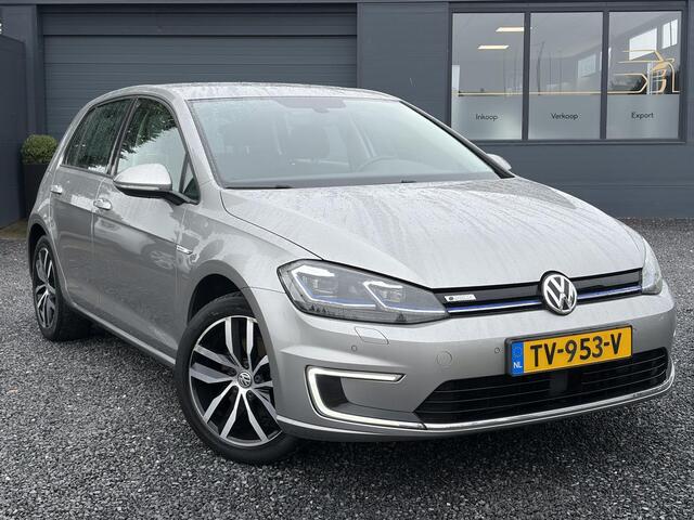 Volkswagen e-Golf e-Golf SOH 88.21% l 2e Eigenaar l Carplay l Navi l Stoelverw l Clima l Cruise l Lmv l Pdc V+A l N.A.P l Nieuwe Apk bij Aflevering