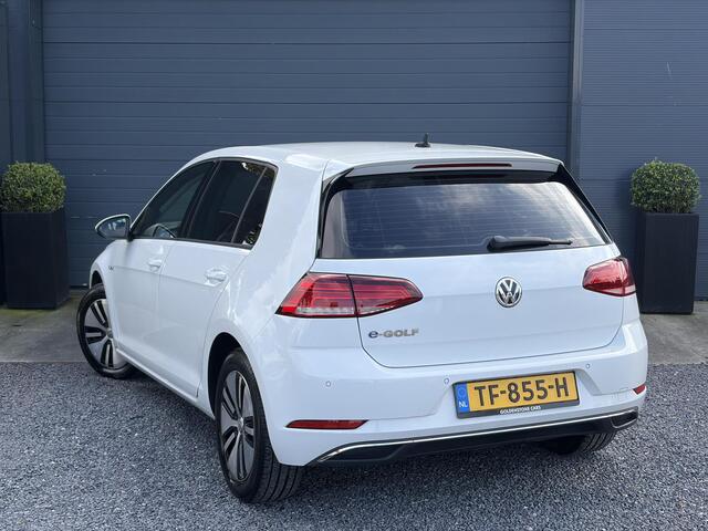 Volkswagen e-Golf ?SOH 84,55%?Carplay?Navi?LED?Clima?Cruise?Pdc V+A?Lm velgen?N.A.P?Apk tot 07-2027