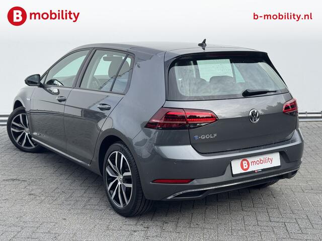 Volkswagen e-Golf Warmtepomp SOH 89% Keyless Entry NL Auto! | Adaptive Cruise Control | DAB Audio | Navigatie
