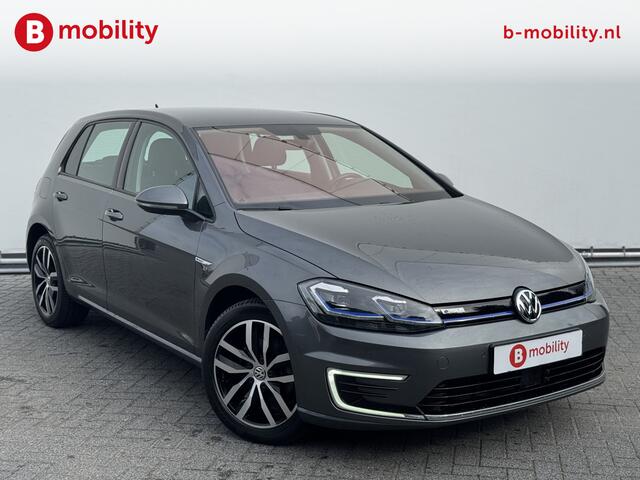Volkswagen e-Golf Warmtepomp SOH 89% Keyless Entry NL Auto! | Adaptive Cruise Control | DAB Audio | Navigatie