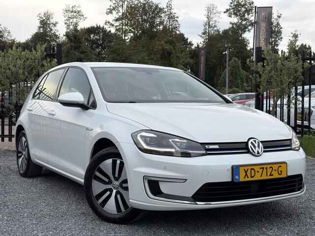 Volkswagen e-Golf e-Golf ?SOH 85,18 %?2e Eigenaar?Carplay?Navi?Clima?Cruise?Pdc V+A?136pk?Lm velgen?Bj 12-2018?N.A.P?Apk tot 10-2027
