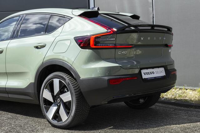 Volvo C40 Single Motor Extended Range Plus 82 kWh | Warmtepomp | 20"Lichtmetalen velgen | Google Infotainment | Stoel- en stuurverwarming | Adaptieve Cruise Control| Blind Spot