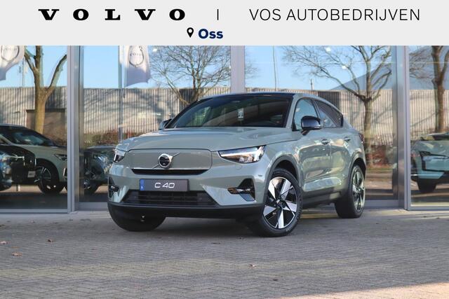Volvo C40 Single Motor Extended Range Ultimate Warmtepomp l Adaptieve Cruise Control met Pilot Assist l Blind Spot Information System l Panoramadak l Elektrische bestuurdersstoel met geheugen l Elektrische passagiersstoel l Verwarmbare voorstoelen l Verwarmbaar stu