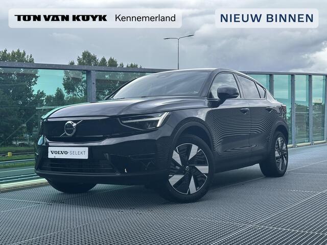Volvo C40 Single Motor Extended Range Plus 82 kWh Panorama dak, Verwarmde stoelen voor, Verwarmd stuurwiel, Keyless entry, Semi elektrische trekhaak, Parkeer camera.