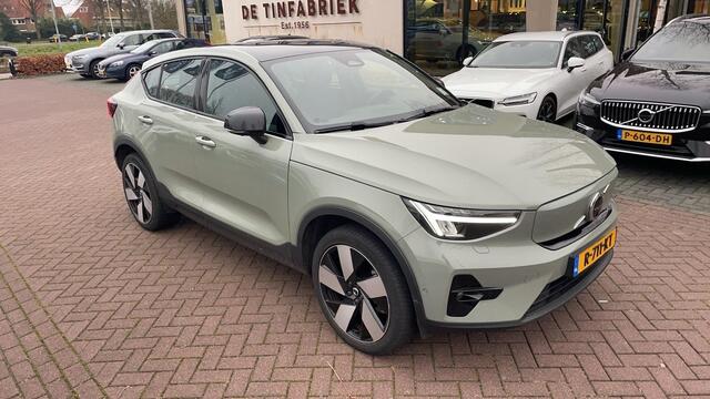 Volvo C40 Recharge Ultimate 69 kWh Semi Elektrische trekhaak | Verwarmbare stoelen met stuurwiel | BLIS