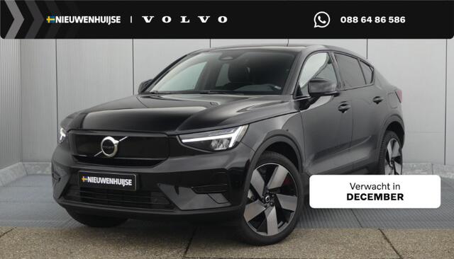 Volvo C40 Single Motor Plus 69 kWh | 20" velgen | Warmtepomp | Stoel- en stuurwielverwarming | Getint glas | Adaptive cruise control | Panoramadak | Google Maps navigatie |