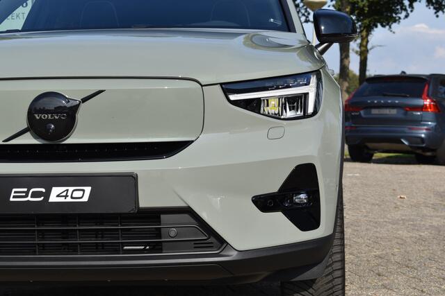 Volvo C40 Twin Ultimate 408PK 78 kWh | 360 Camera | H&K | Nubuck | ACC | Blis | 20"LMV