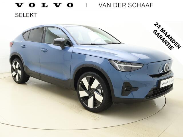 Volvo C40 Recharge Ultimate 69 kWh / 20 inch velgen / Nubuck / Harman Kardon audio / Elektrisch verstelbare stoelen / Stoel/- en stuurverwarming /