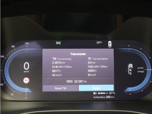 Volvo C40 Single Motor Extened Range Core 82 kWh / All season / Stoel+stuurwielverwarming / Draadloze telefoon lader / Parkeercamera