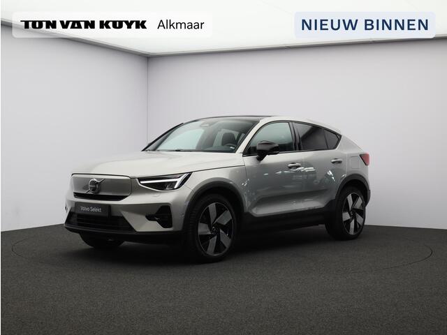 Volvo C40 Recharge Ultimate 69 kWh / SOH 95% / 20"/ Full LED / Privacy glass / Elektr. bed. stoelen / Stoel+stuurwielverwarming