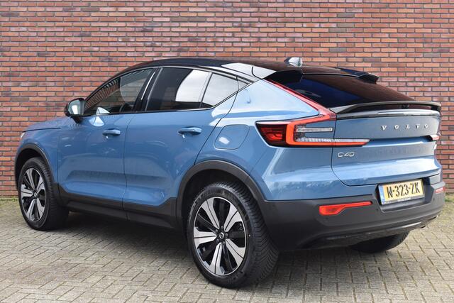Volvo C40 Recharge Twin 408PK Intro Edition 78 kWh | 360 graden camera | Trekhaak | Elektrische stoelen met geheugen