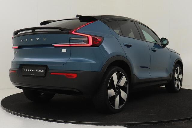 Volvo C40 RECHARGE TWIN INTRO EDITION 78 kWh *FULL OPTIONS!* -PANO.DAK|HARMAN/KARDON|360°CAM|POWER-SEATS|PRIVACY.GLAS|TREKHAAK|20"|SoH:92%